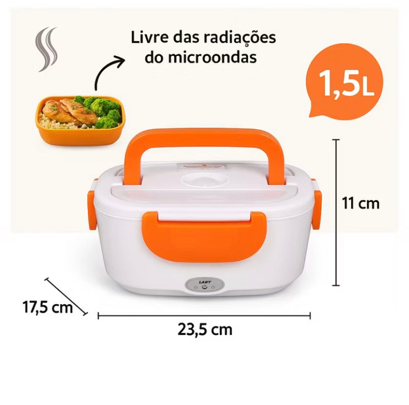 Marmita Elétrica 12V 1,5L – Esquente Sua Comida em Qualquer Lugar!