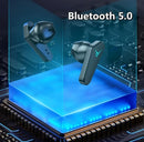 15 Fone De Ouvido para Jogos Bluetooth 5.Tws Stereo Ultra Baixa Latency Gaming Headset