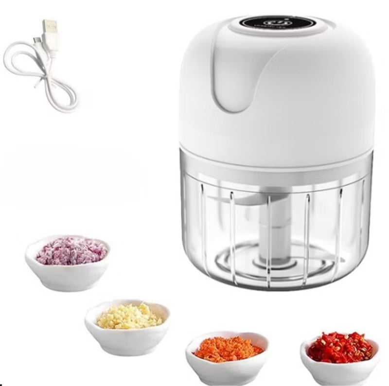 Mini Processador Elétrico USB 250ml