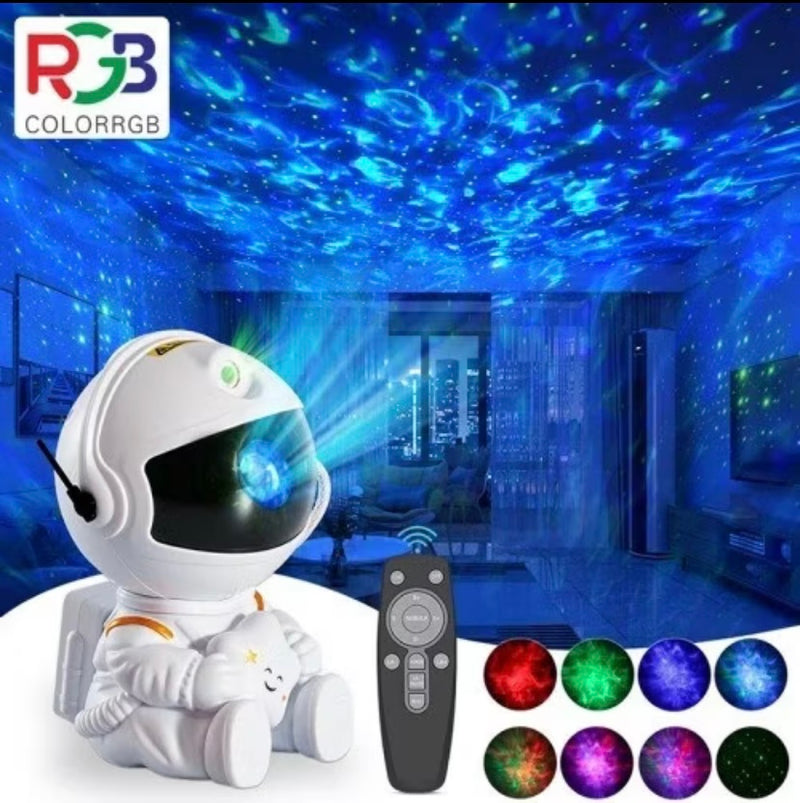 Luminária Lehmox Ley-2235 12cm Astronauta Bivolt