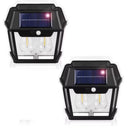 Luminaria Solar Com Sensor Movimento 28w 2 Lâmpada Luz Led Arandela à Prova d´água