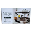 Escorredor de Louças Organizador em Aço Inoxidável – Moderno, Resistente e Funcional!